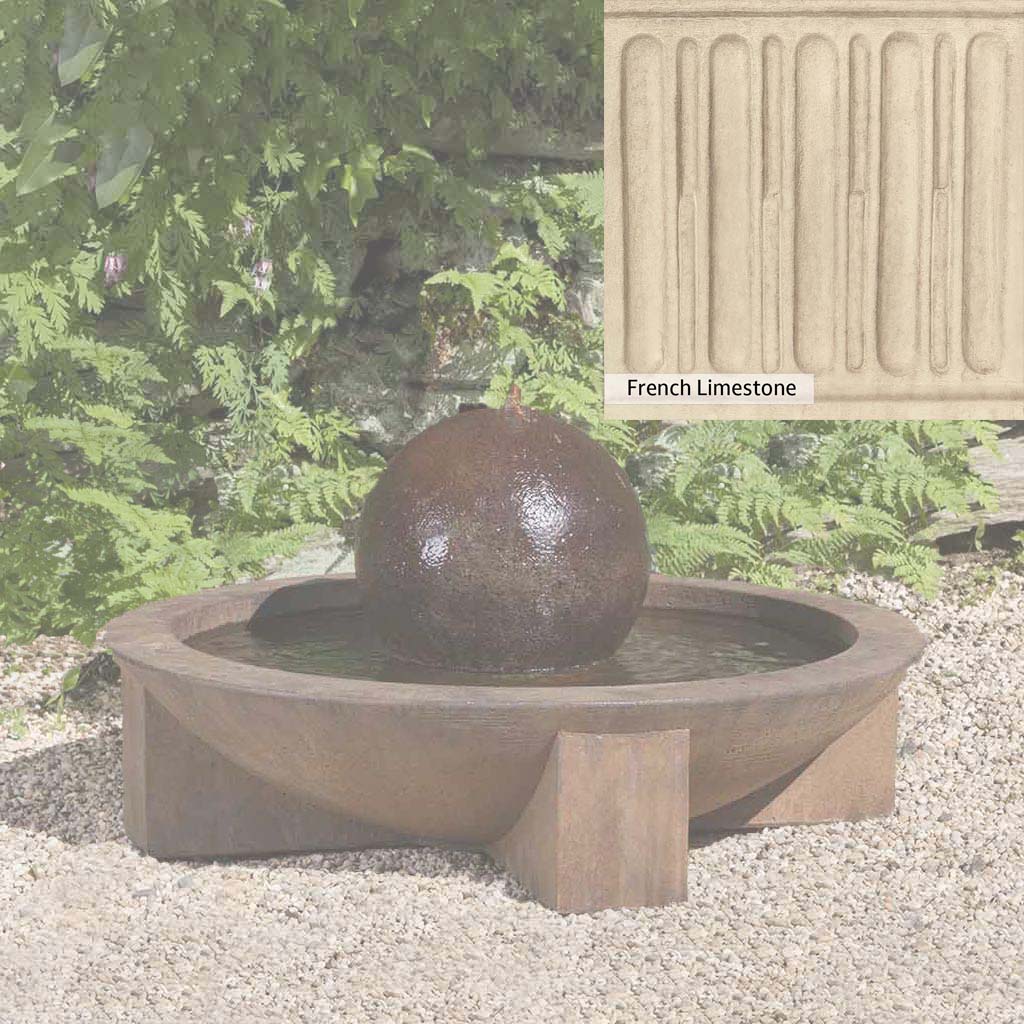 Campania International Low Zen Sphere Fountain