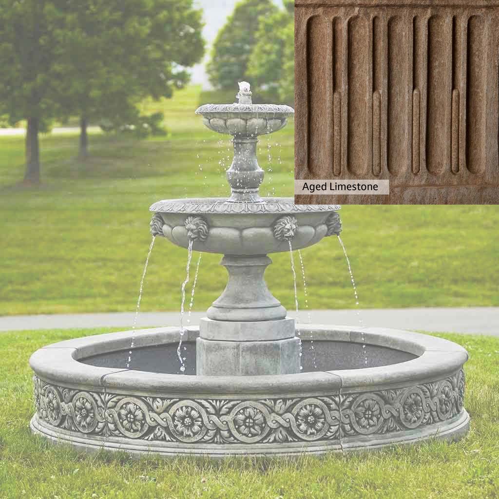 Campania International Parisienne Two Tier Fountain