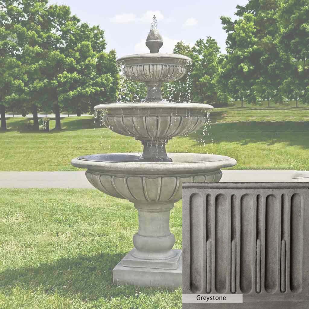 Campania International Three Tier Longvue Fountain