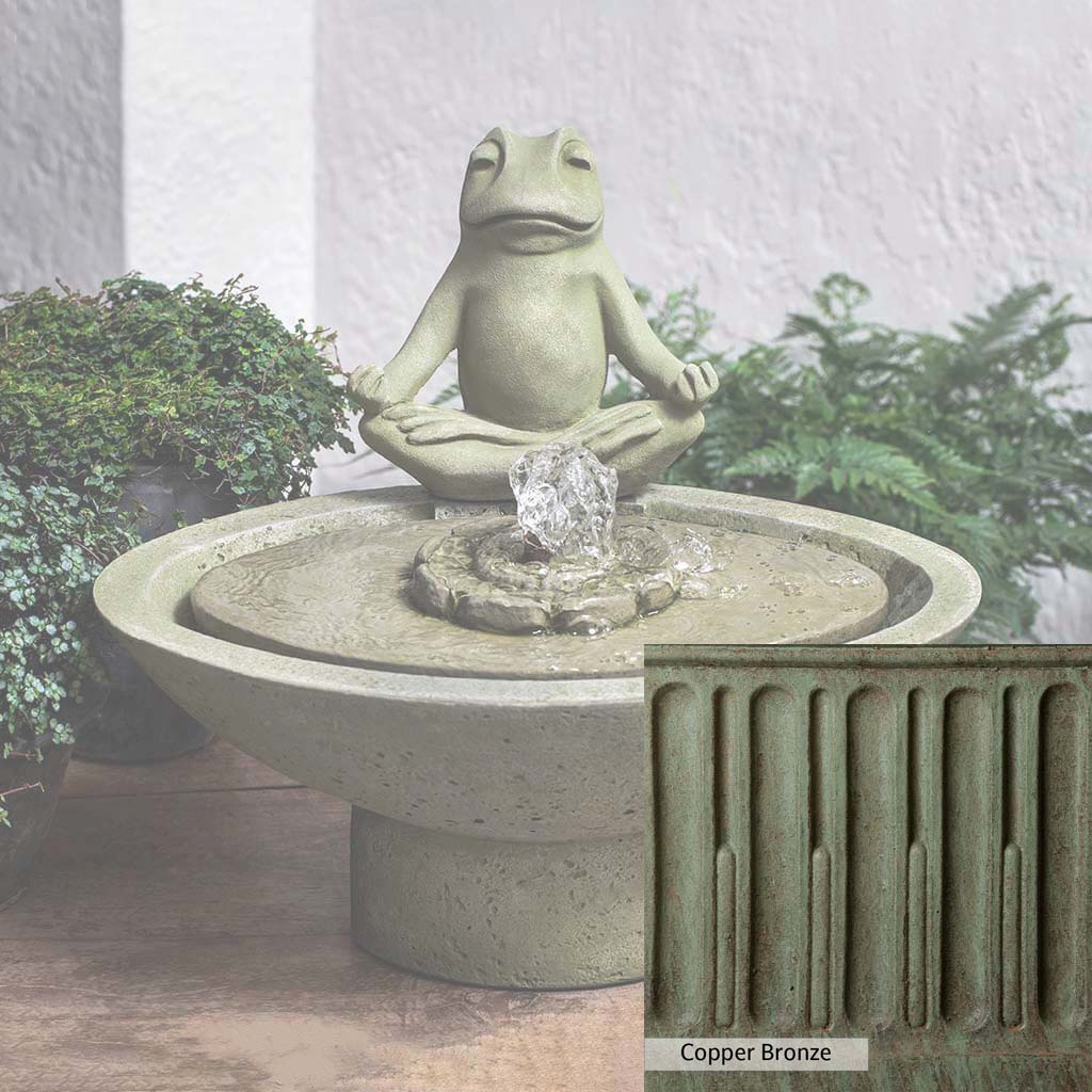 Campania International Garden Terrace Meditation Fountain