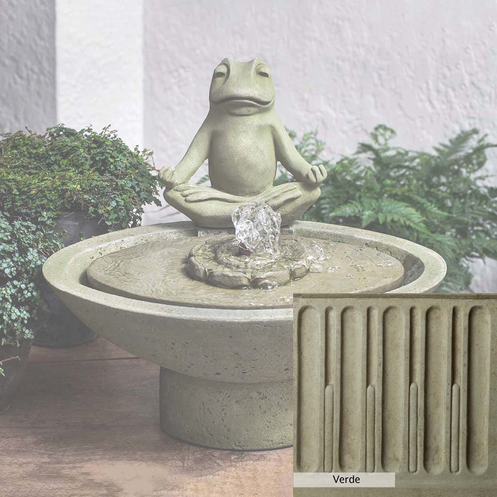 Campania International Garden Terrace Meditation Fountain