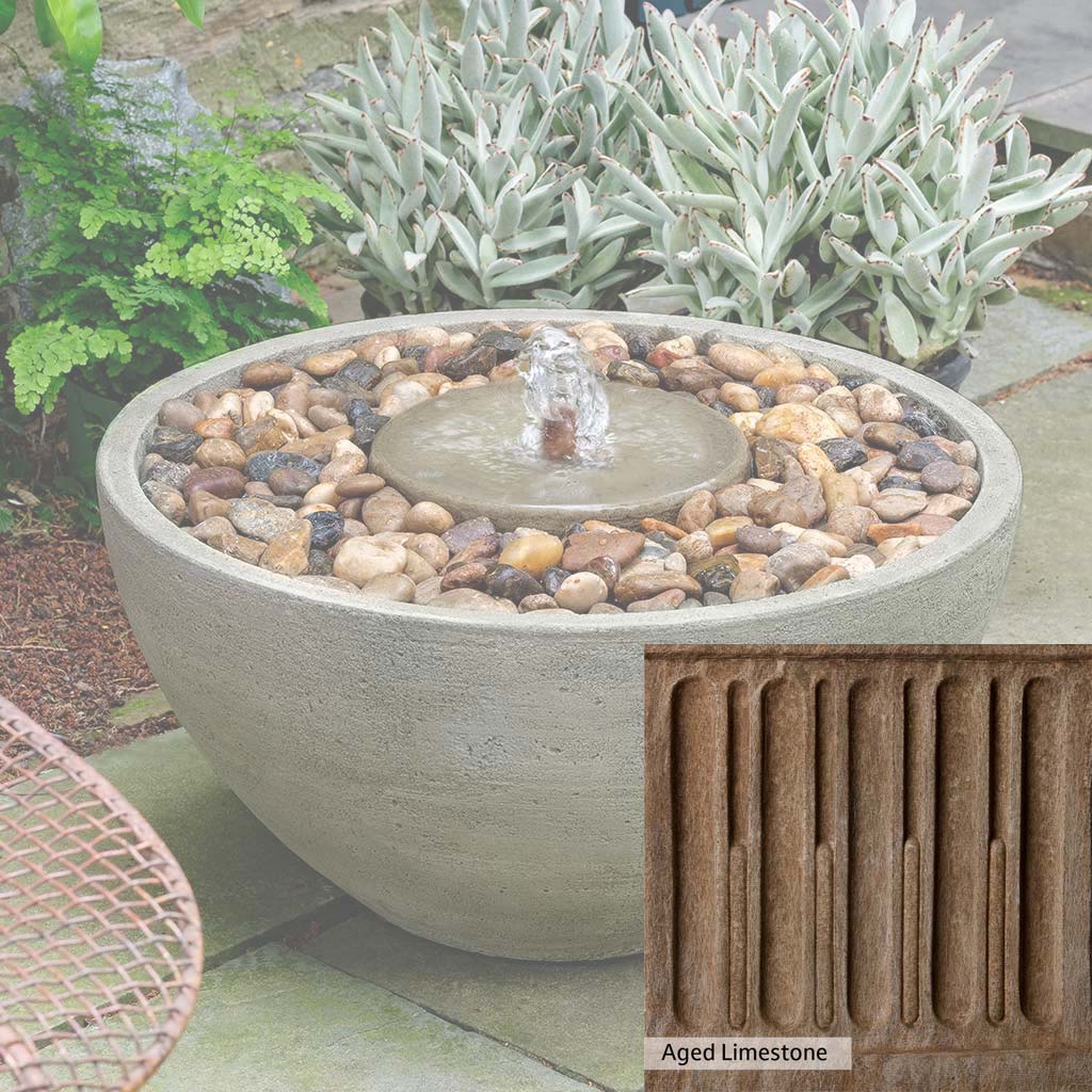 Campania International Portola Pebble Fountain