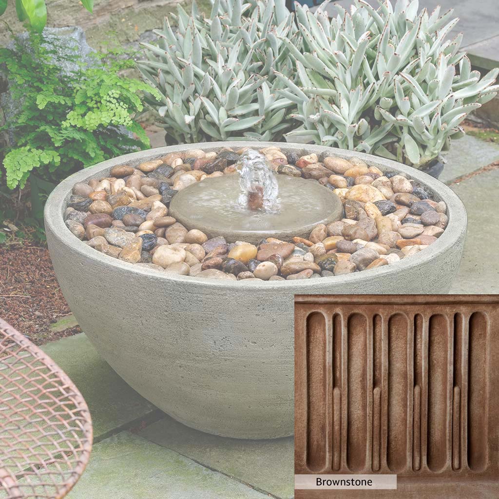 Campania International Portola Pebble Fountain