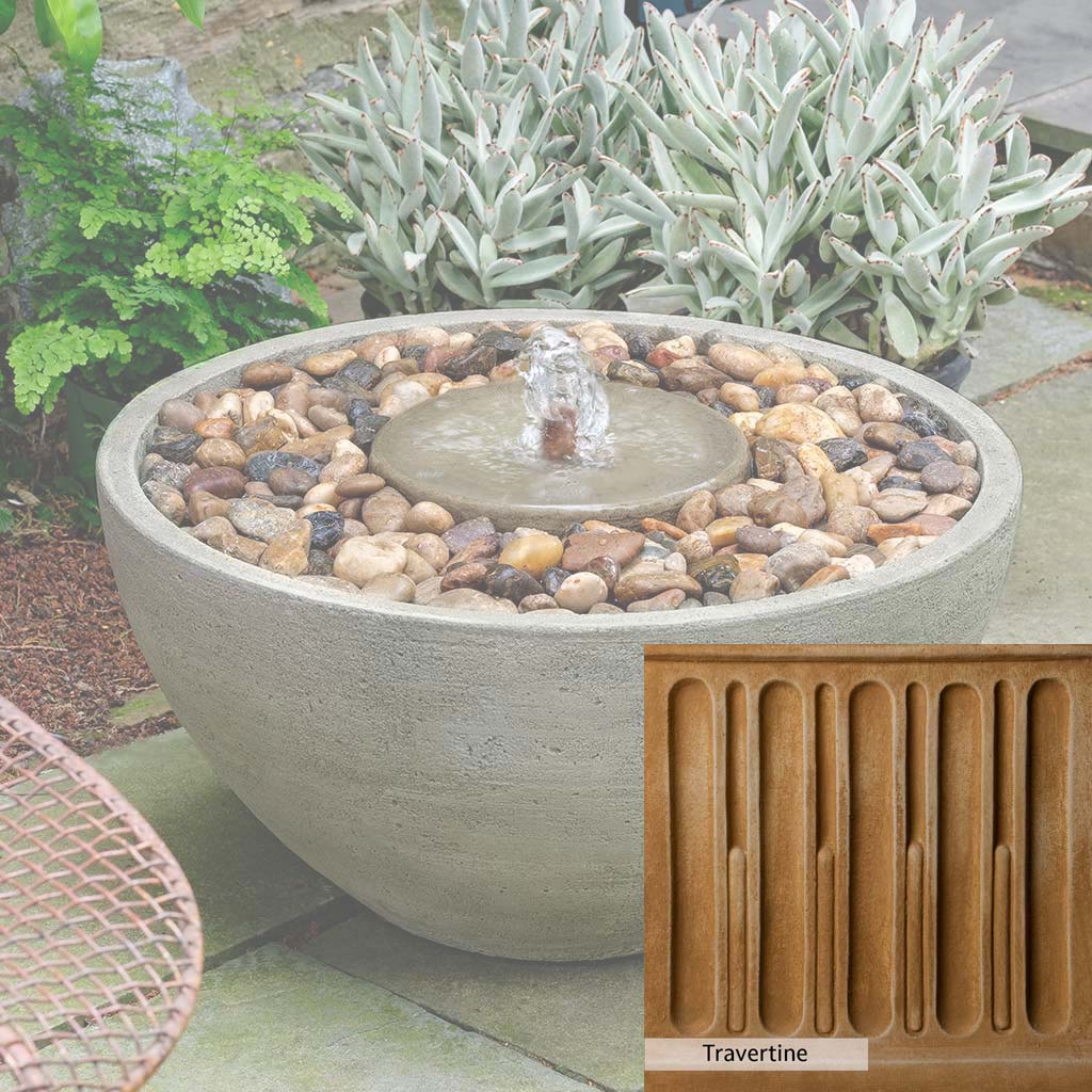 Campania International Portola Pebble Fountain