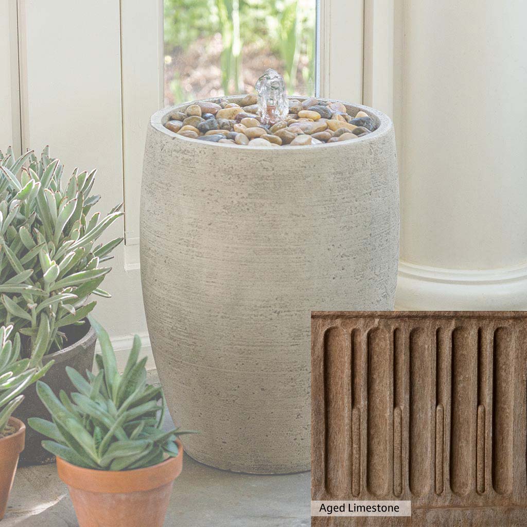 Campania International Soma Pebble Fountain