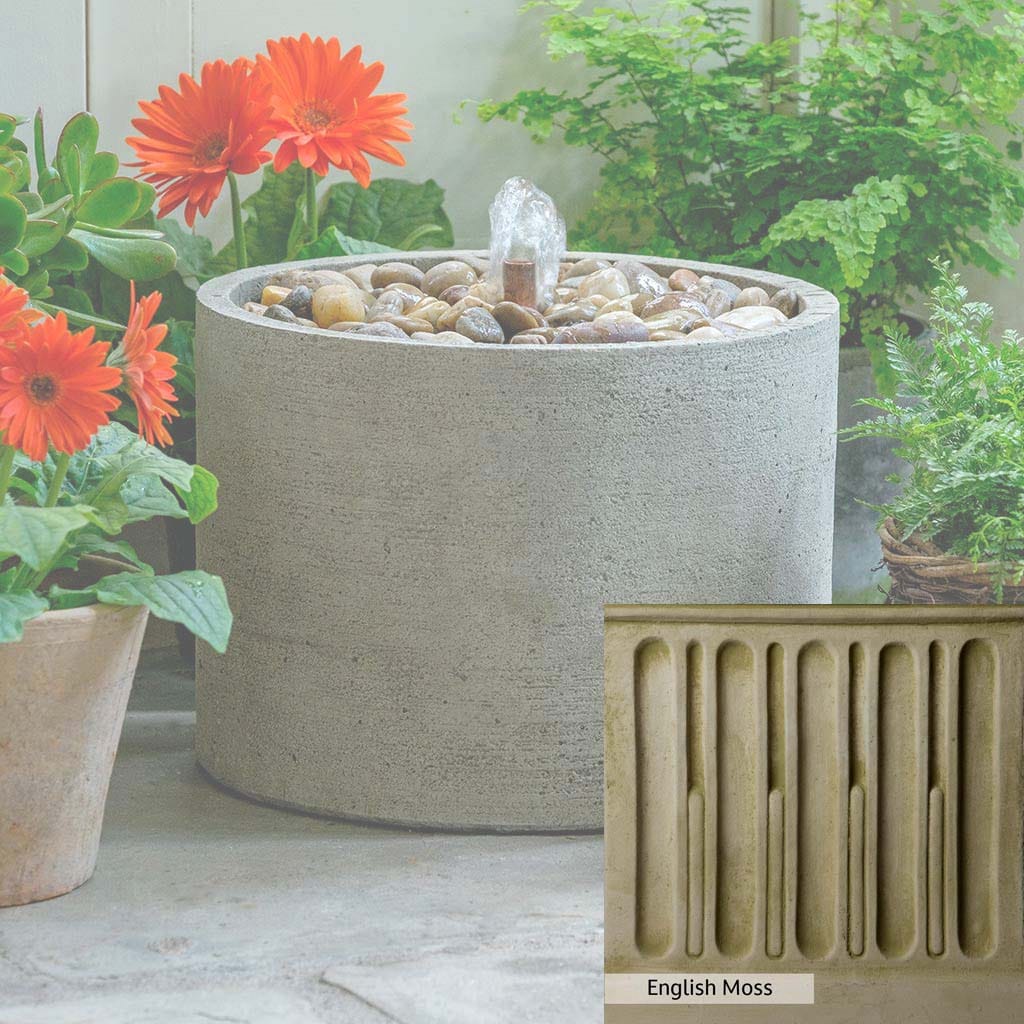 Campania International Salinas Low Pebble Fountain