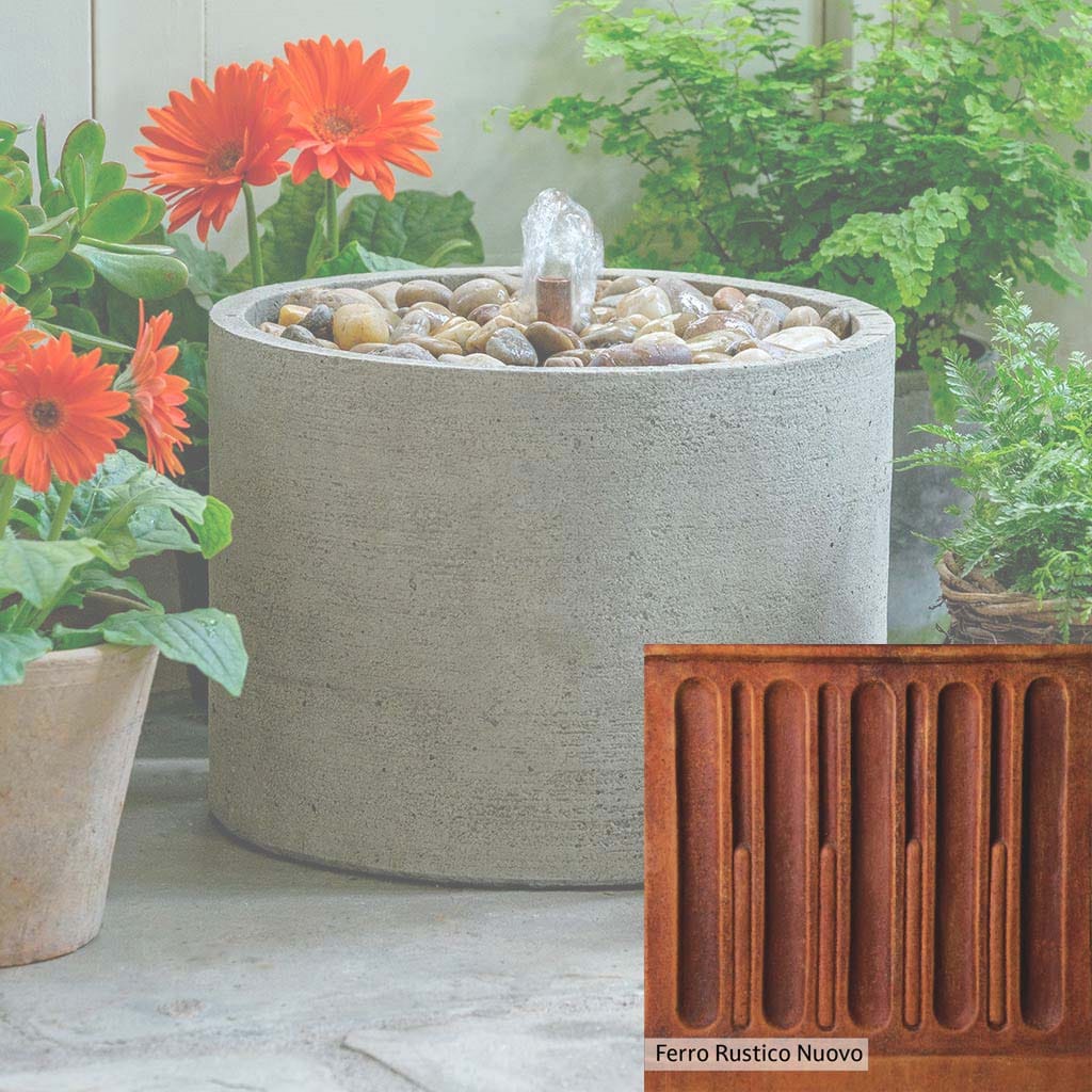 Campania International Salinas Low Pebble Fountain