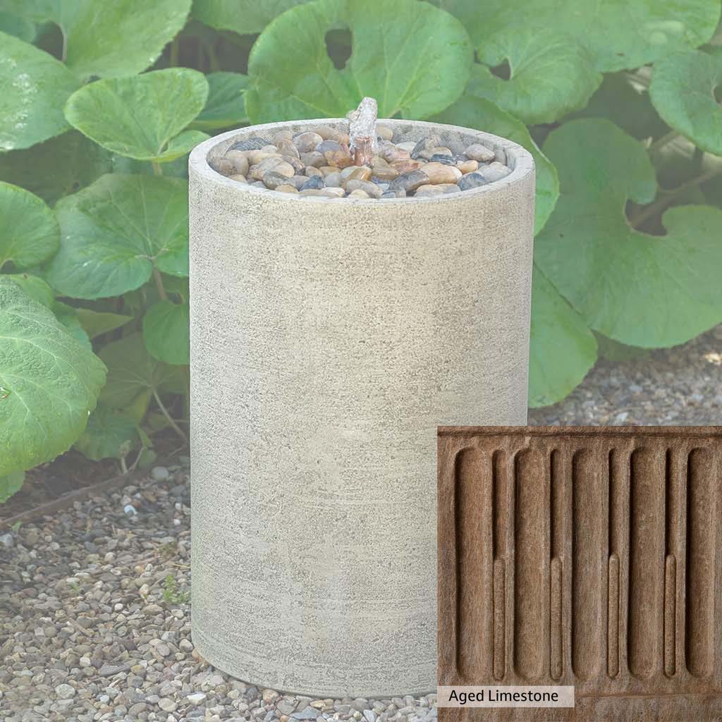 Campania International Salinas Pebble Tall Fountain